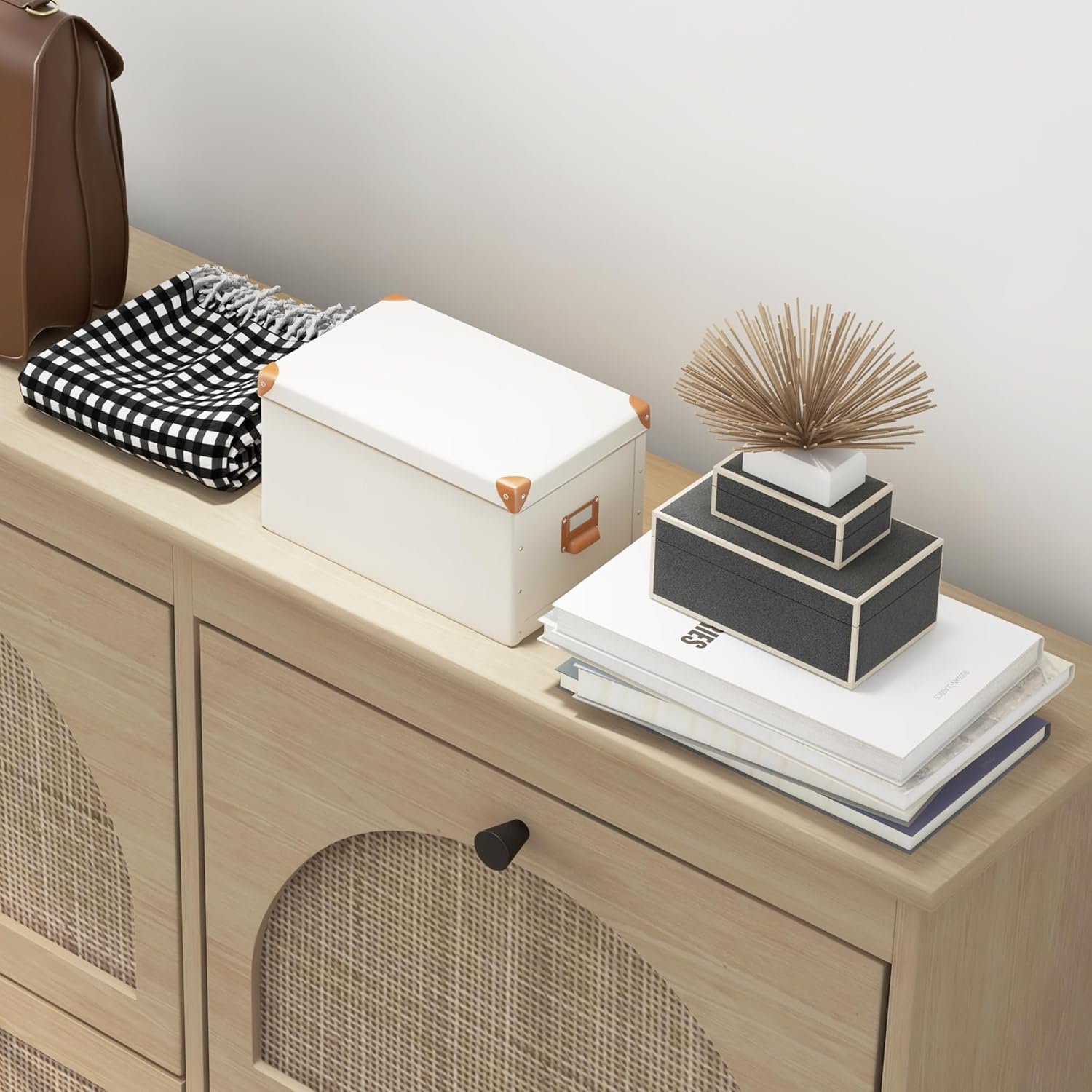 Meuble à chaussures (4 compartiments, 20 paires)